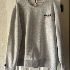 Oversized Grey Kirkland Sweatshirt